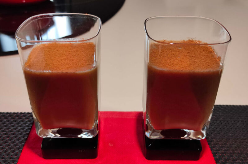 Batido de café y plátano