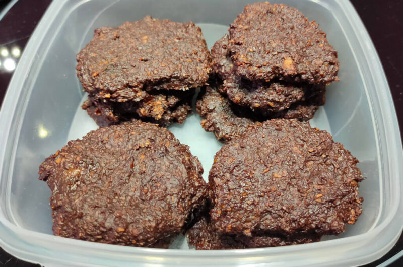Galletas de chocolate y coco