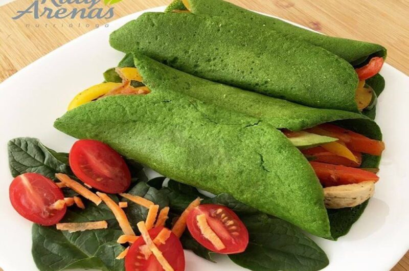 Wraps de espinacas