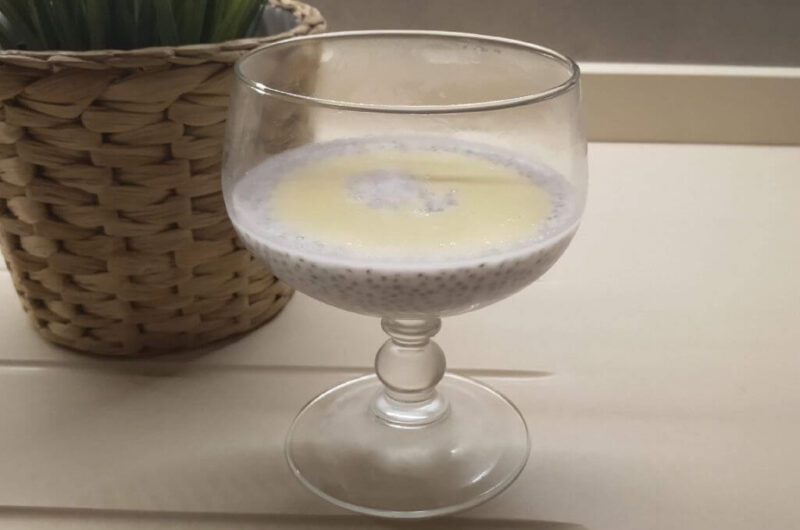 Pudding de chia, coco y mango